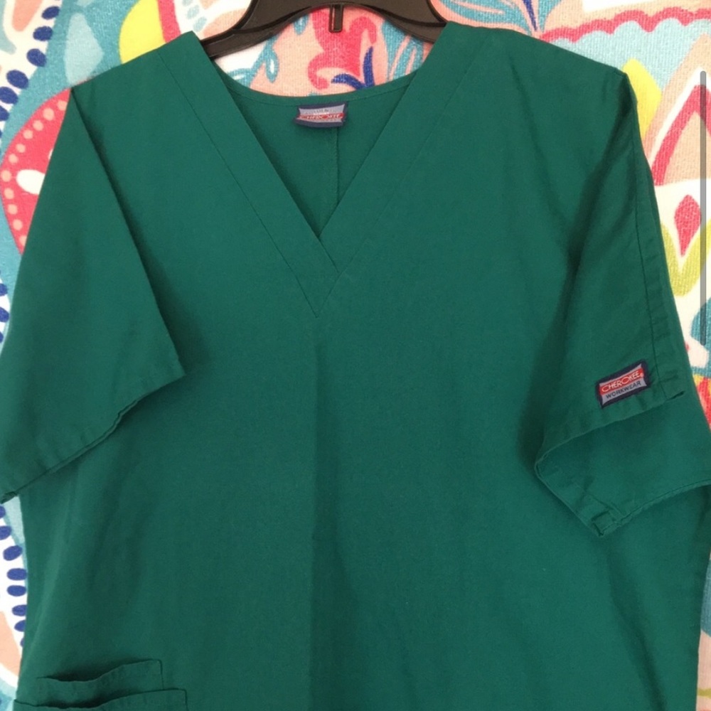 Green Cherokee Scrub Set